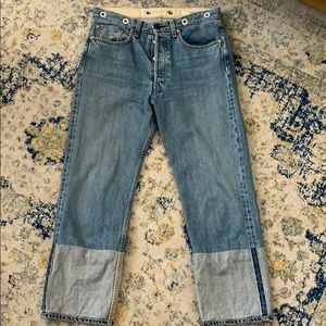 Rag & Bone relaxed cropped jeans